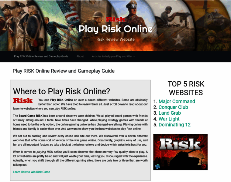 Play-risk-online.net thumbnail