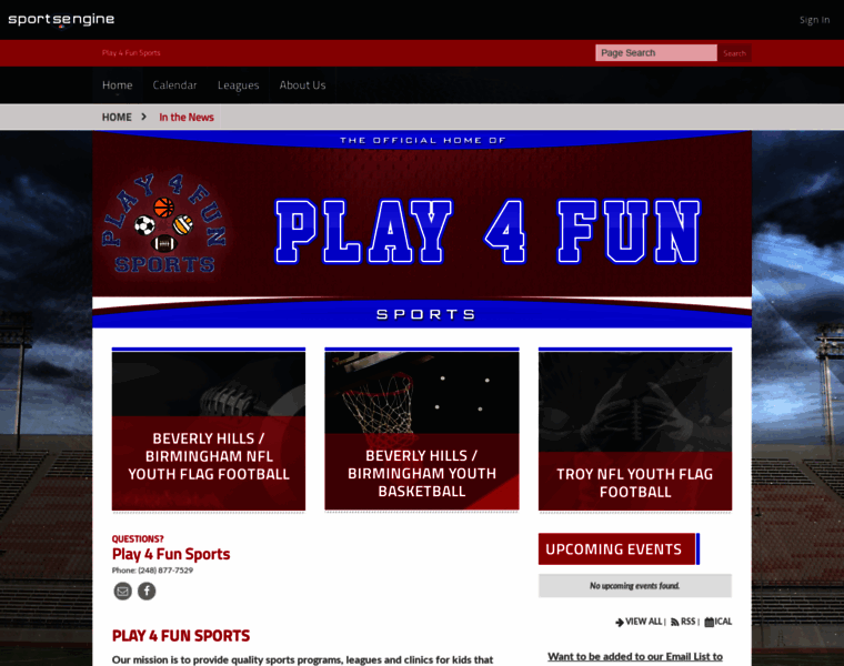 Play4funsports.com thumbnail