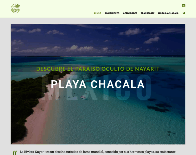 Playachacala.com thumbnail