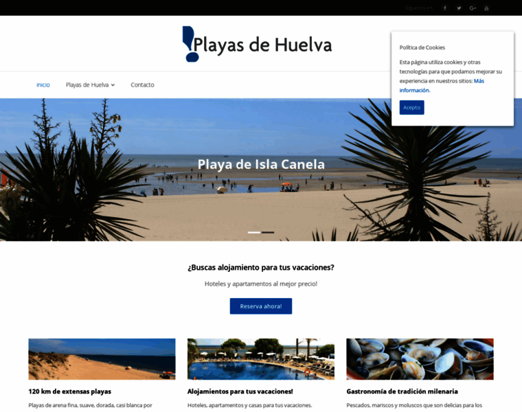 Playasdehuelva.com thumbnail