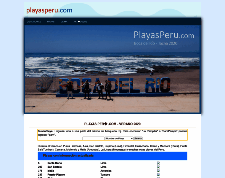 Playasperu.com thumbnail