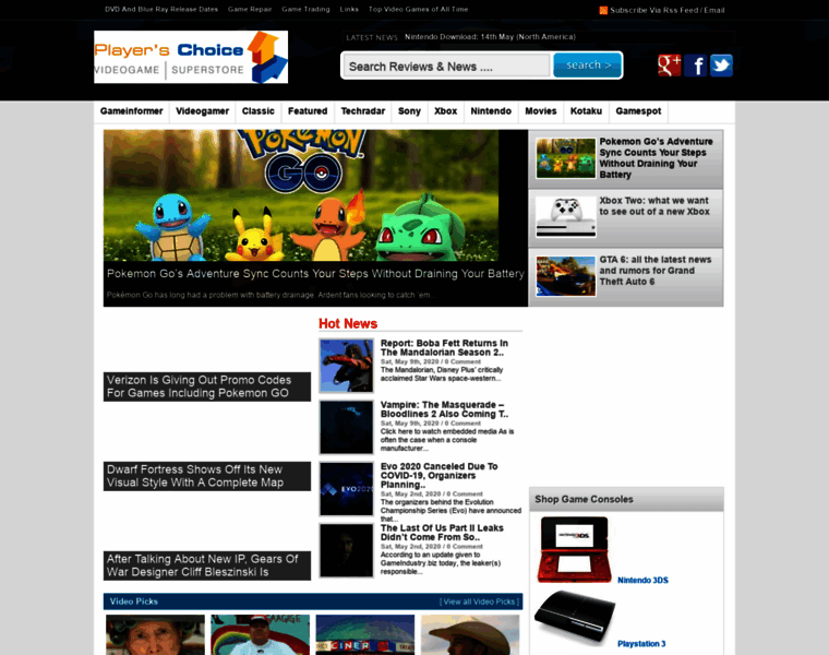 Playerschoicegames.com thumbnail