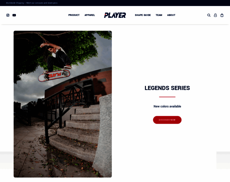 Playerskateboards.com thumbnail