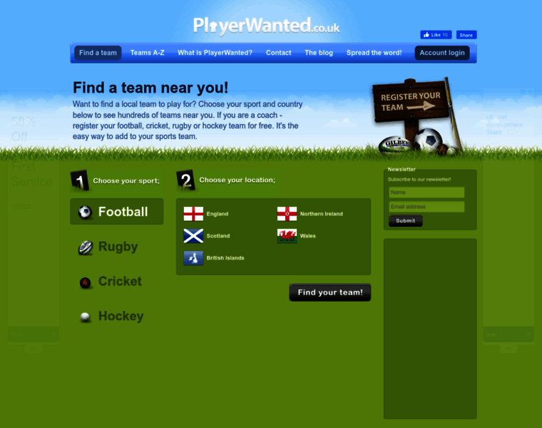Playerwanted.co.uk thumbnail