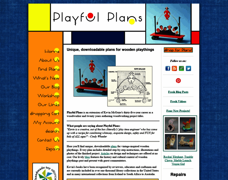 Playfulplans.com thumbnail