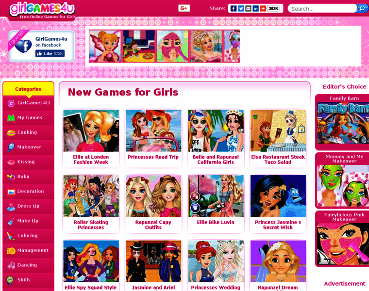 Playgames4girls.com thumbnail
