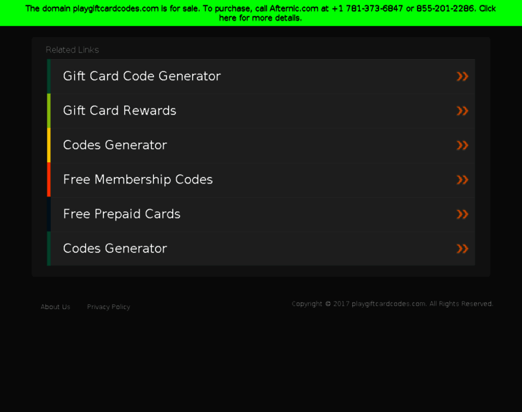 Playgiftcardcodes.com thumbnail