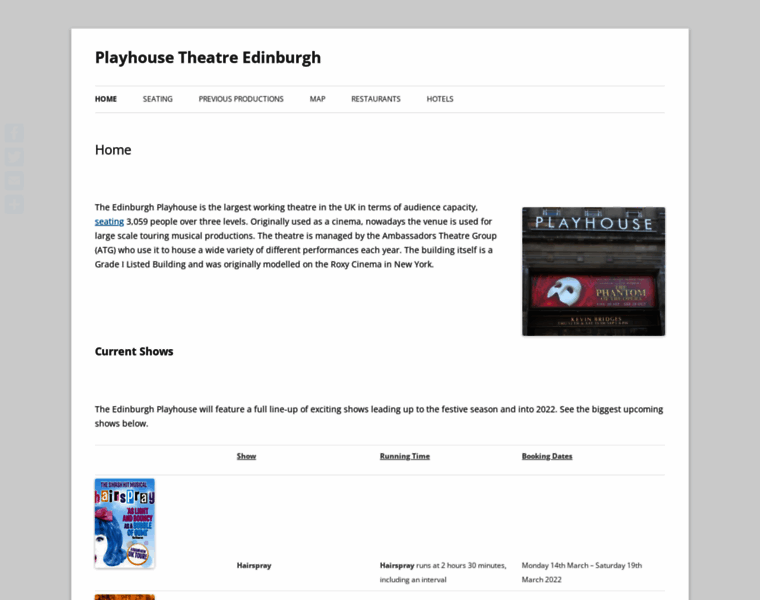 Playhousetheatre.com thumbnail