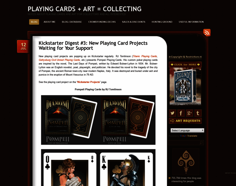 Playingcardcollector.net thumbnail