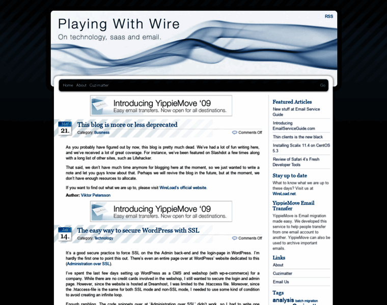 Playingwithwire.com thumbnail
