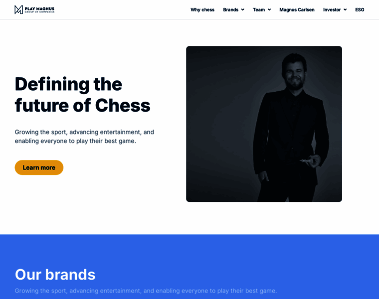 playmagnusgroup.com at WI. Play Magnus Group - Defining the Future of Chess
