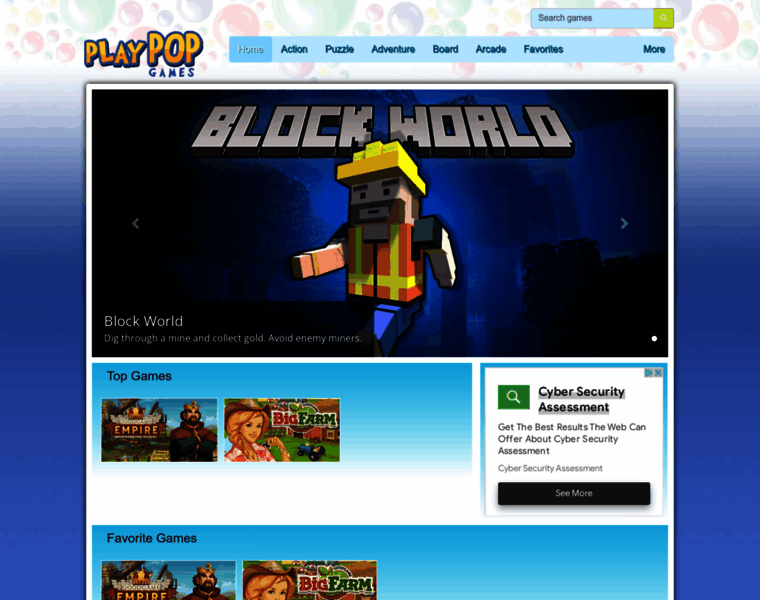 Playpopgames.com thumbnail