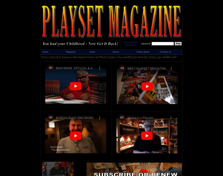 Playsetmagazine.com thumbnail