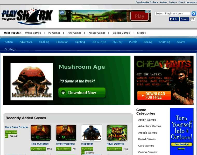 Playshark.com thumbnail