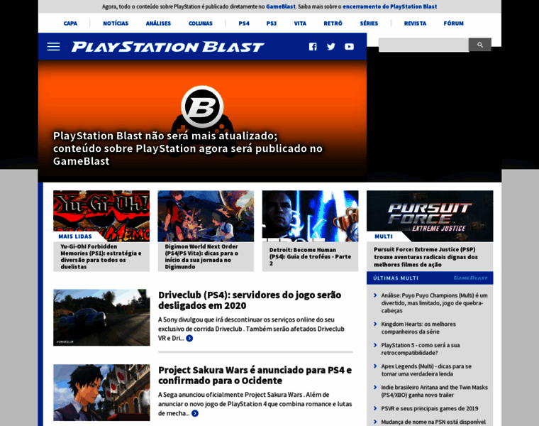 Playstationblast.com.br thumbnail