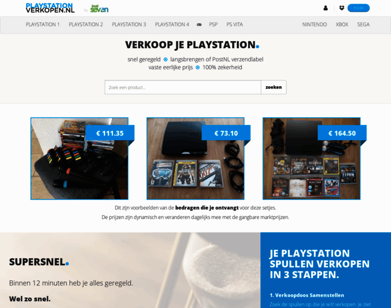 Playstationverkopen.nl thumbnail