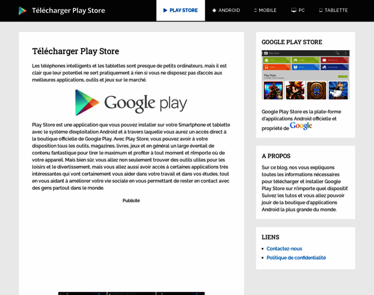 Playstoretelecharger.app thumbnail