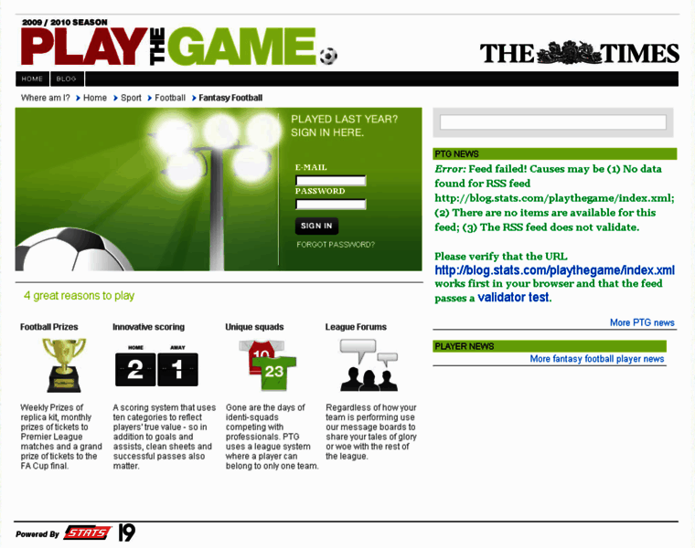 Playthegame.timesonline.co.uk thumbnail