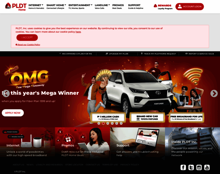 Pldt.com thumbnail