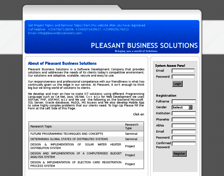 Pleasantbizsolutions.com thumbnail