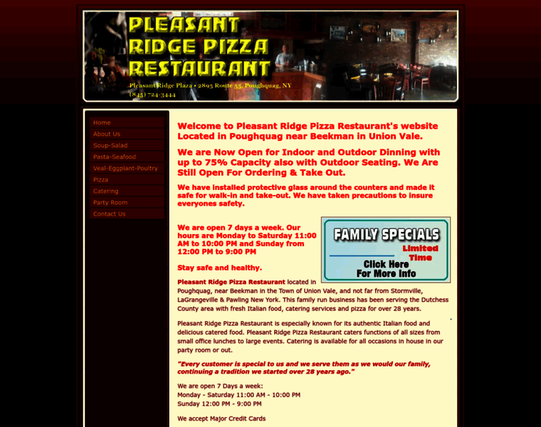 Pleasantridgepizzarestaurant.com thumbnail