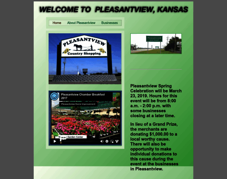 Pleasantviewkansas.com thumbnail
