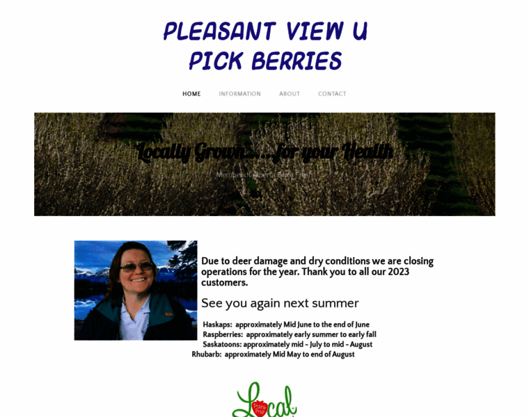 Pleasantviewupickberries.com thumbnail