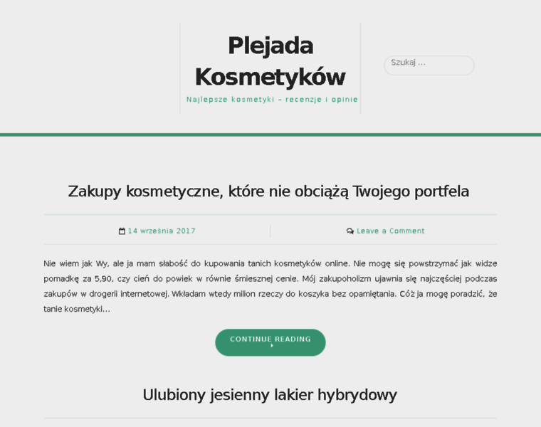 Plejadakosmetykow.pl thumbnail