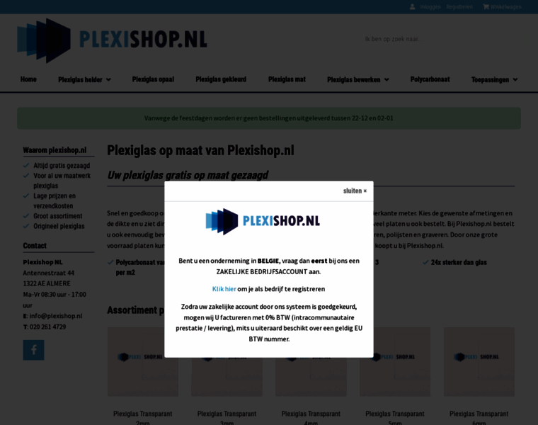 Plexishop.nl thumbnail