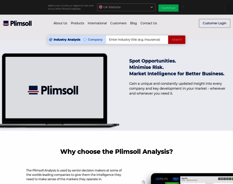 Plimsoll.co.uk thumbnail