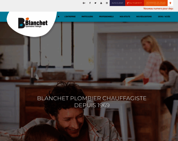 Plombier-blanchet.com thumbnail