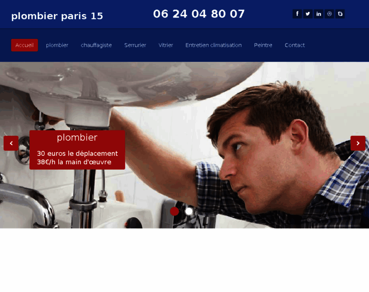 Plombier-paris-15-urgent.fr thumbnail