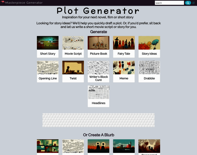 Plot-generator.org.uk thumbnail
