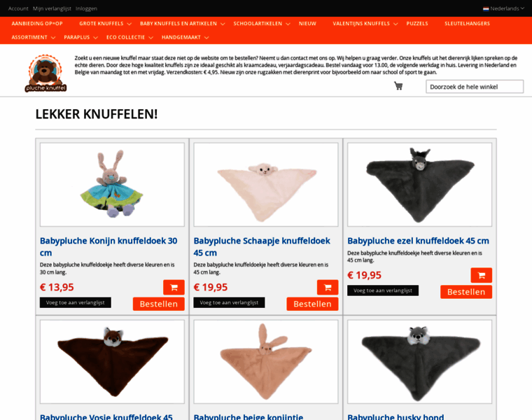 Plucheknuffel.nl thumbnail