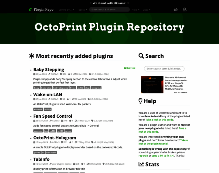 Plugins.octoprint.org thumbnail