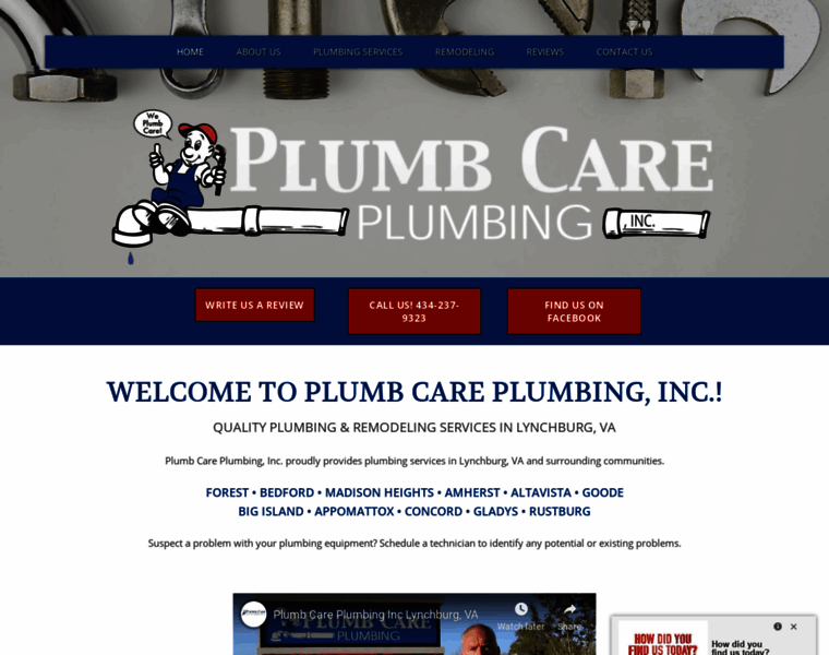 Plumbcareplumbing.com thumbnail