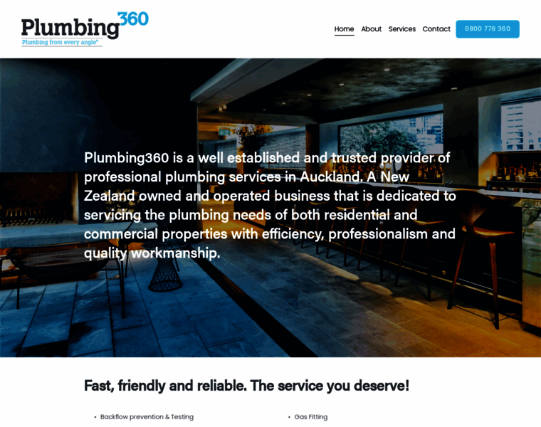 Plumbing360.co.nz thumbnail