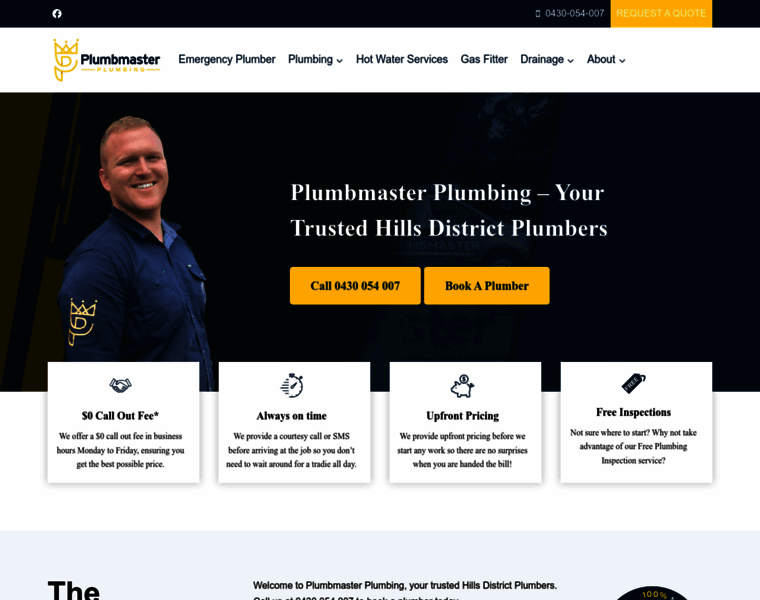 Plumbmasterplumbing.com.au thumbnail