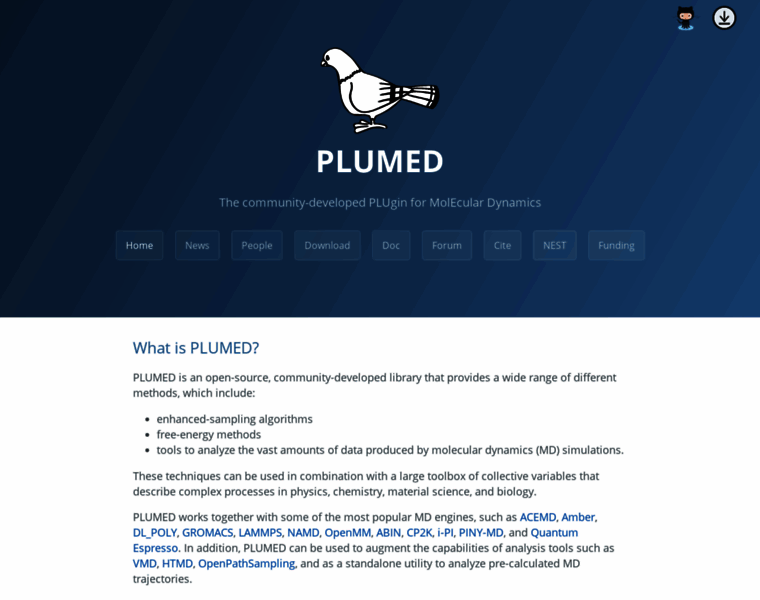 Plumed.org thumbnail