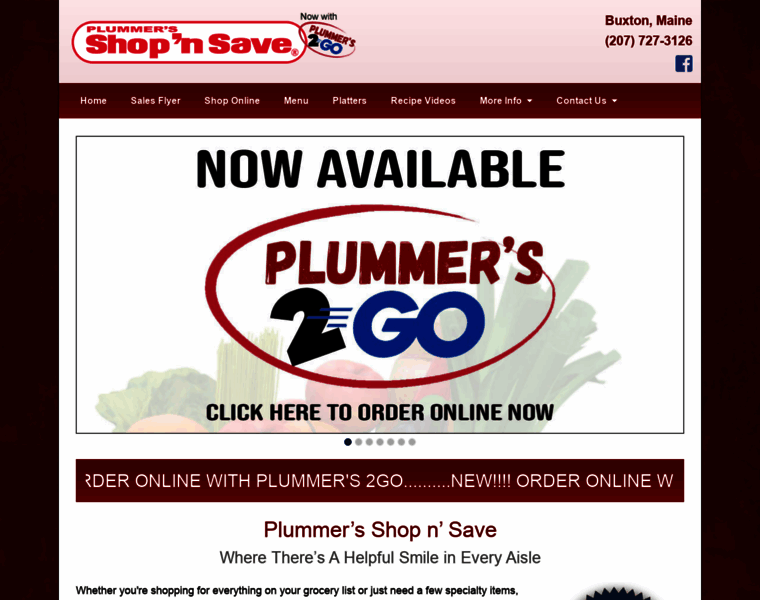 Plummersmarket.com thumbnail