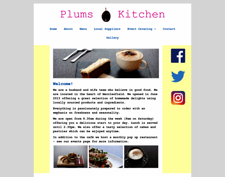 Plums-kitchen.co.uk thumbnail