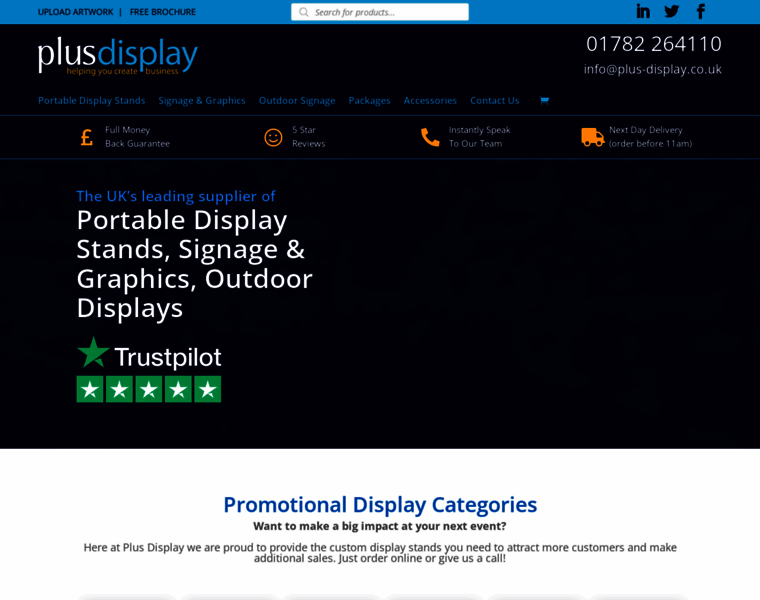 Plus-display.co.uk thumbnail