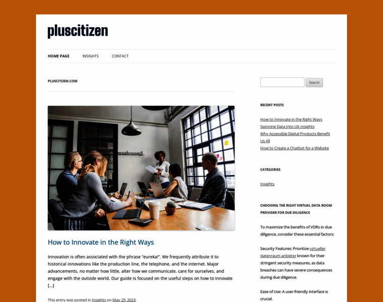 Pluscitizen.com thumbnail
