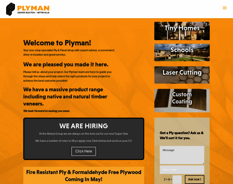 Plyman.co.nz thumbnail