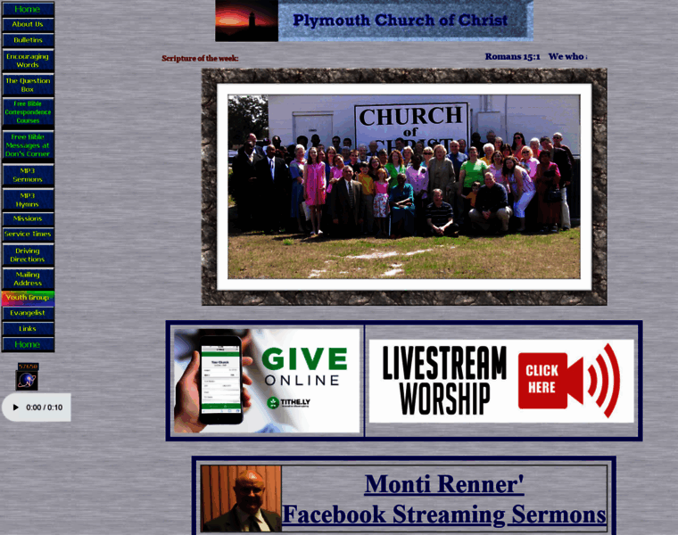 Plymouth-church.com thumbnail