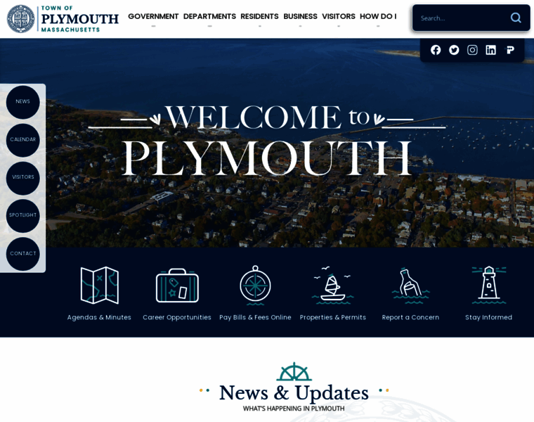 Plymouth-ma.gov thumbnail
