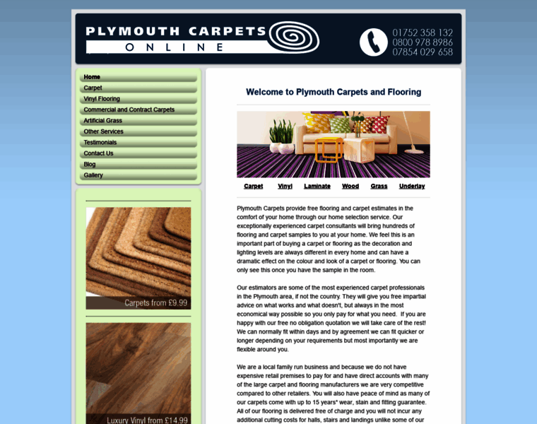 Plymouthcarpets.co.uk thumbnail