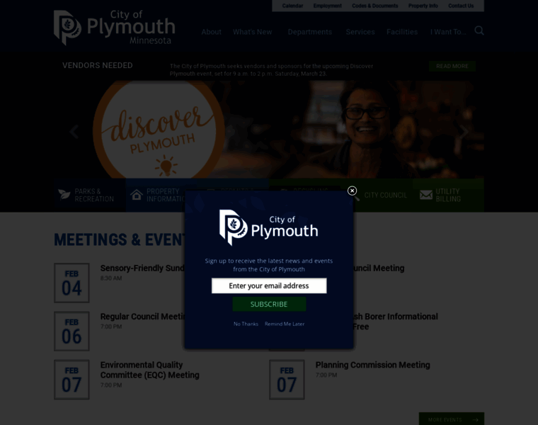Plymouthmn.gov thumbnail