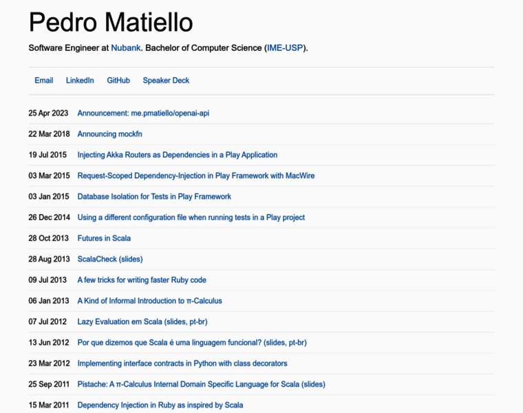 Pmatiello.me thumbnail