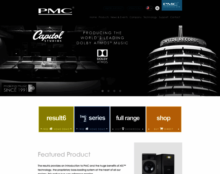 Pmc-speakers.com thumbnail
